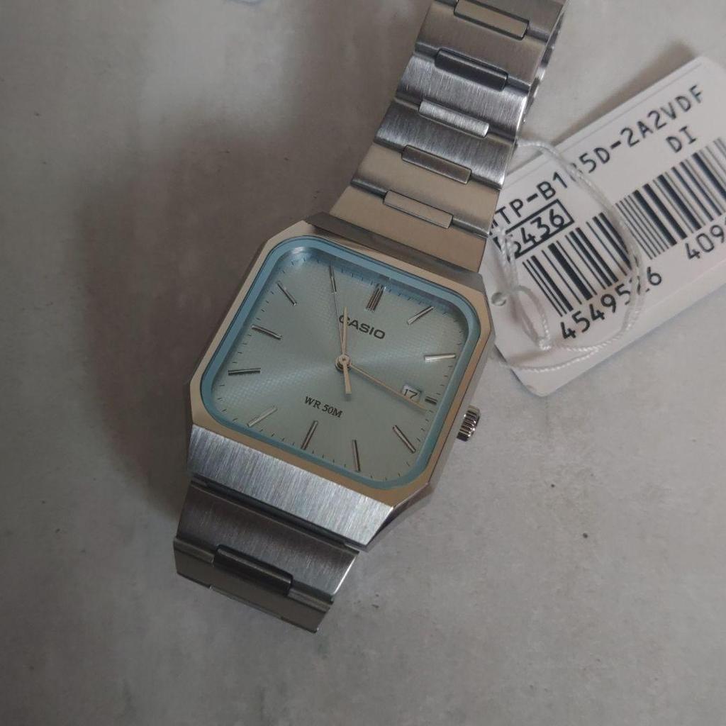 Casio MTP-B185D značka ledově modrá zahraniční model nepoužitý bez krabičky.