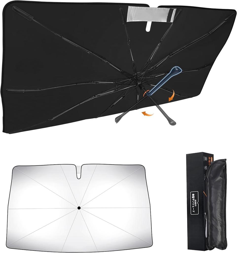 New Aqua MX Series Dedicated Light Heat UV for Easy Storage Bag Included with Toyota AQUA MX Series July 2021 Umbrella-Type Sunshade, Vehicle-Specific