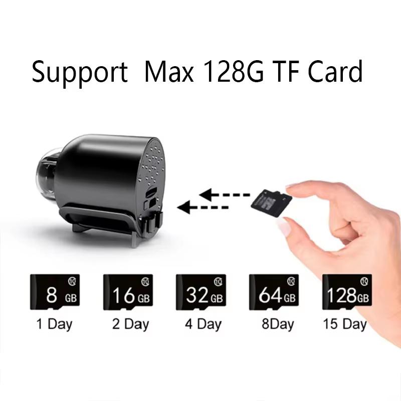 1080P HD Mini Camera WiFi Wireless HD Night Vision Camera Home X5 Remote Camera Kids Pet Safety Monitoring