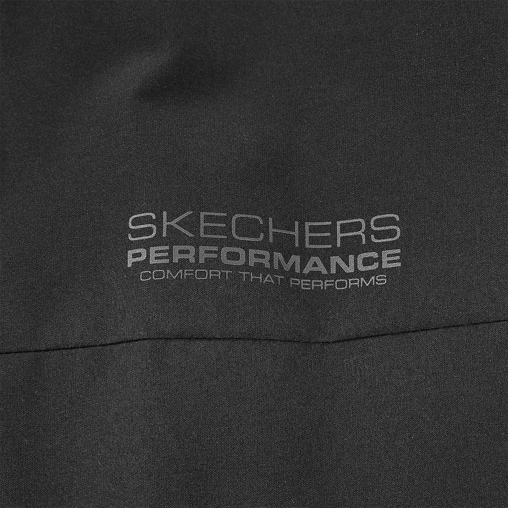 Skechers Basic Sports Series FW24 Warm Woven Hooded Water-Resistant Jacket Women Jackets Carbon-Black P424W119-0018