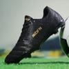 Men's/ Women's Football Boots Youth Artificial Grass Training Long Nails TF Microfiber Mesh Breathable Football Shoes Children's Football Shoes