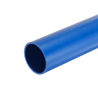 Uxcell PVC Rigid Round Pipe, 36mm ID X 40mm OD, 650mm, Blue, for Water Pipes, Crafts, and Cable Sleeves