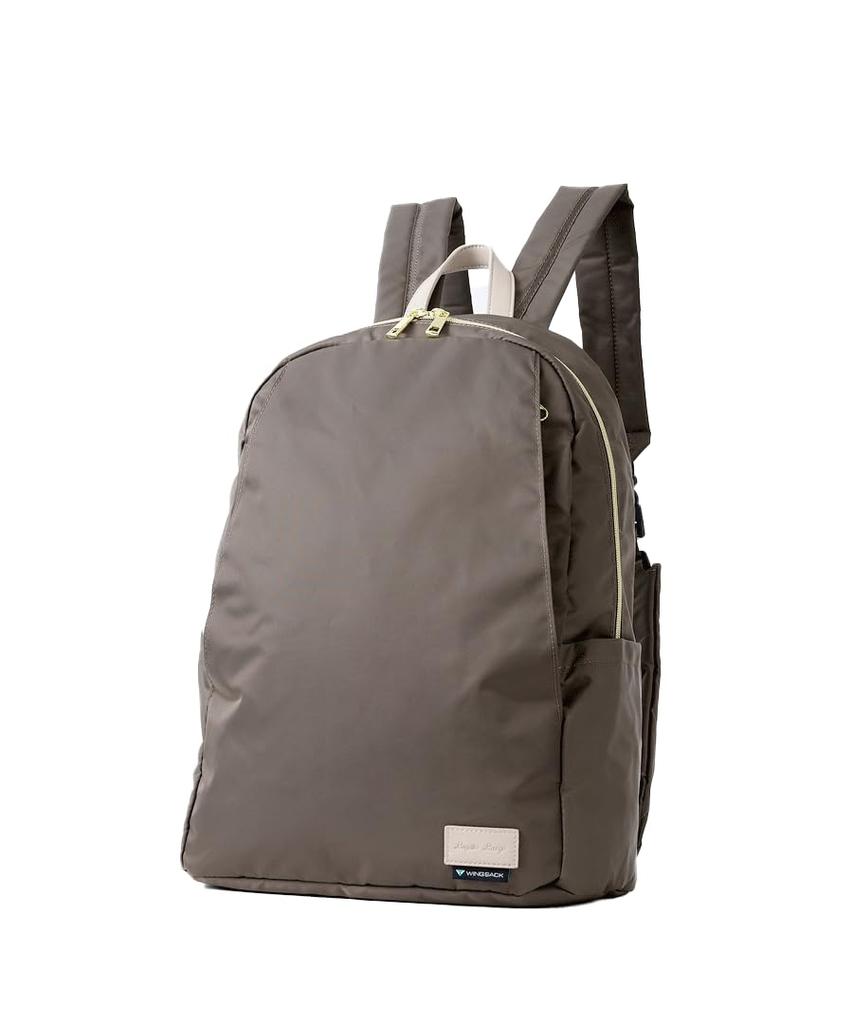 Wingsack Backpack, A4 Size, Water-Repellent, Multi-Storage, 10 Pockets, PC Storage