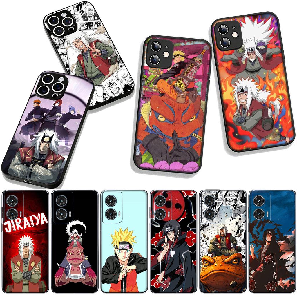 Coque de téléphone Jiraiya Naruto Uchiha Itachi pour Samsung Galaxy A36 A17 A26 A07 A35 A54 A53 A13 A33 A34 S8 S9 S20 S21 FE S10 Plus