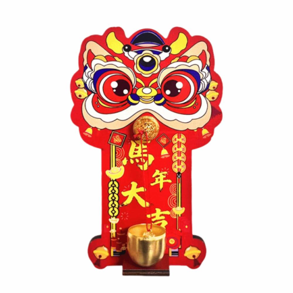 

Dopamine Entrance Door Bells Magnetic Suction Reminder Wind Chimes for Refrigerator Style D