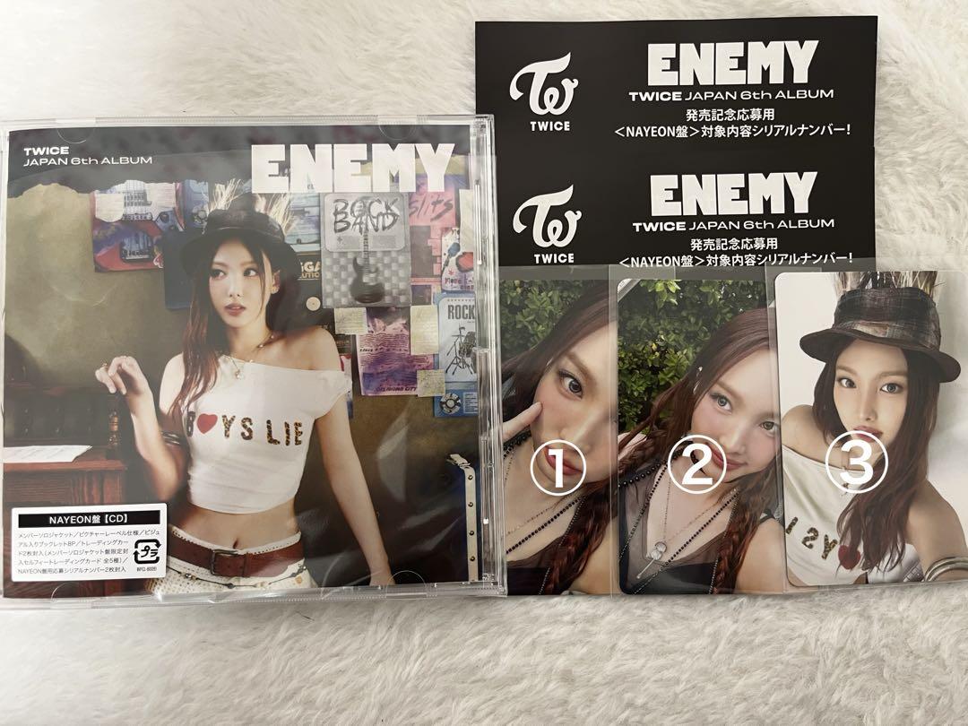 

[USED] TWICE ENEMY Nayeon Edition Serial Trading Card