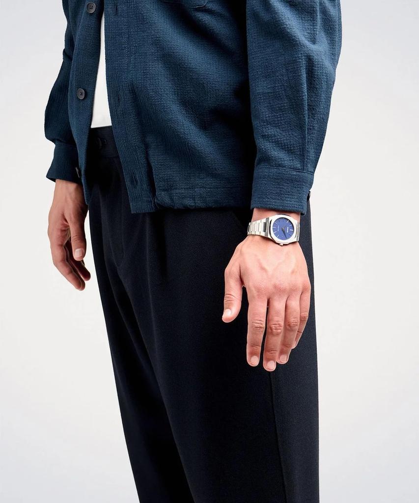 Authorized Dealer [D1 MILANO] D1 Milano Men's Watch UTBU01 [UltraThin] Ultra Thin Ocean 38mm Stainless Steel Strap