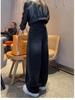 Women's 2026 Wide-Leg Denim Pants: Curved Knife Design, Spring Collection, Plus Size, Ideal for Pear-Shaped Body
