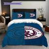 Manchester City Heritage Emblem Bedding (1 * Duvet Cover + 2 * Pillowcase, Without Core) 2DFlat Christmas Birthday Gift Bedding Set