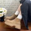 New Product Hot Sale Autumn New Thick-soled Heightening Versatile Casual Martin Boots Short Boots 6007