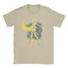 Novelty The Moon Style Tshirt Unisex Cotton Short Sleeve Sailors Moons Round Neck Summer Clothing