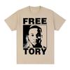 Camiseta Vintage Hip Hop Gratis de Tory Lanez Algodón Camiseta para Hombre Nueva Camiseta Camisetas Tops para Mujer