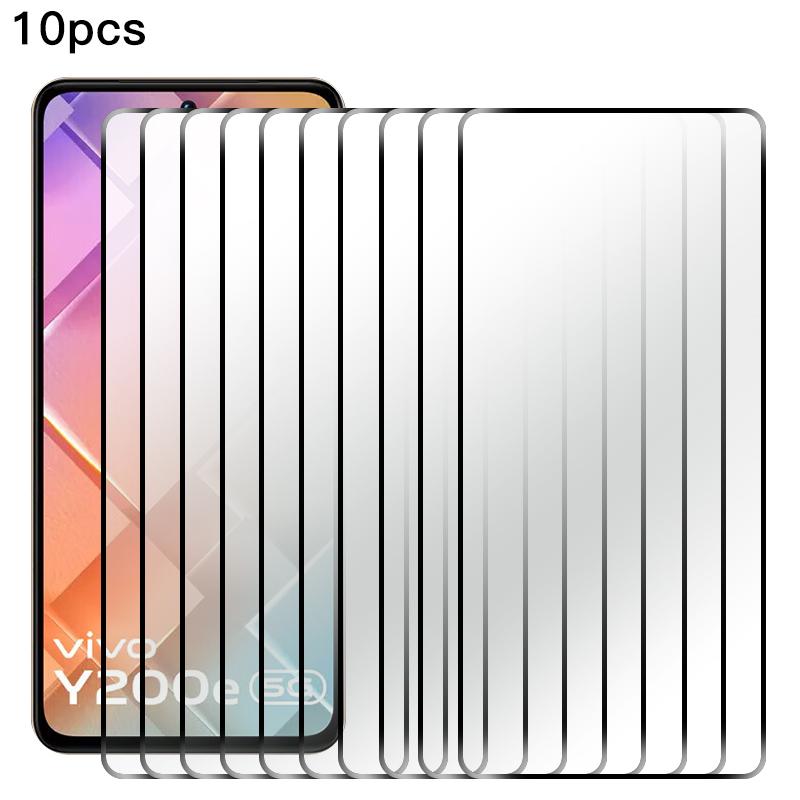 

RURIHAI 10 шт. Для vivo Y200e 5G 0,26 мм Плівка Ультрапрозора Захисна плівка на екран з високоалюмосилікатного скла As Shown A