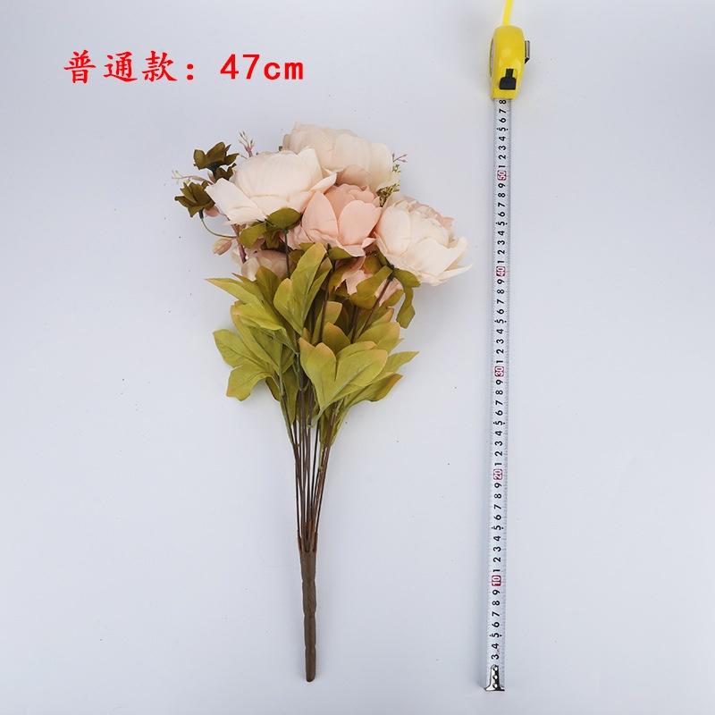 Very Beautiful 13 Heads Peony Flowers Fake Artificial  for Home Decorative Party Flowers