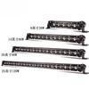 LED Ultra-thin Single-row Strip Light 6D Lens Off-road Front Bar Middle Net Auxiliary Lighting, Car Modification Spotlight