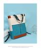 Stylish Color Block Women's Backpack - 2026 Large Capacity, Lightweight, Anti-theft, Double Shoulder, Perfect for Commuting, Travel, and School.