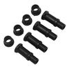 RC Shock Absorber Bushing Kit Iron Plastic RC Shock Eye Bushing Sleeves Set for ZD Racing 1/7 MX 07 RC Truck