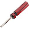 Valve Core Remover with 100 Pcs Car Truck Replacement TPMS Nickel Plated Tire Tyre Valve Stem Core Dual Single Head Valve Core Remover Tire Repair