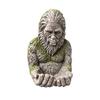 Tree Face Bird Feeder Funny Resin Hanging Bird Feeding Station Tree Mounted Forest Guardian Sculpture for Backyard Garden