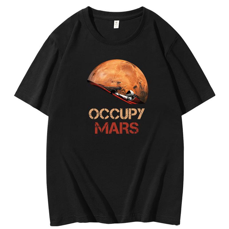 Space Explorer Classic Fashion Graphic T Shirts Summer New Shirts And Tshirts Cotton Short Sleeve Tshirts Print T Shirt