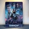 Robocop Metallposter Retro Film Blechschild Größe xcm () Aluminium