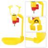 4pcs Plastic Chicken Water Drinking Cups Hen Bird Automatic Drinker Feeder Drink Tools
