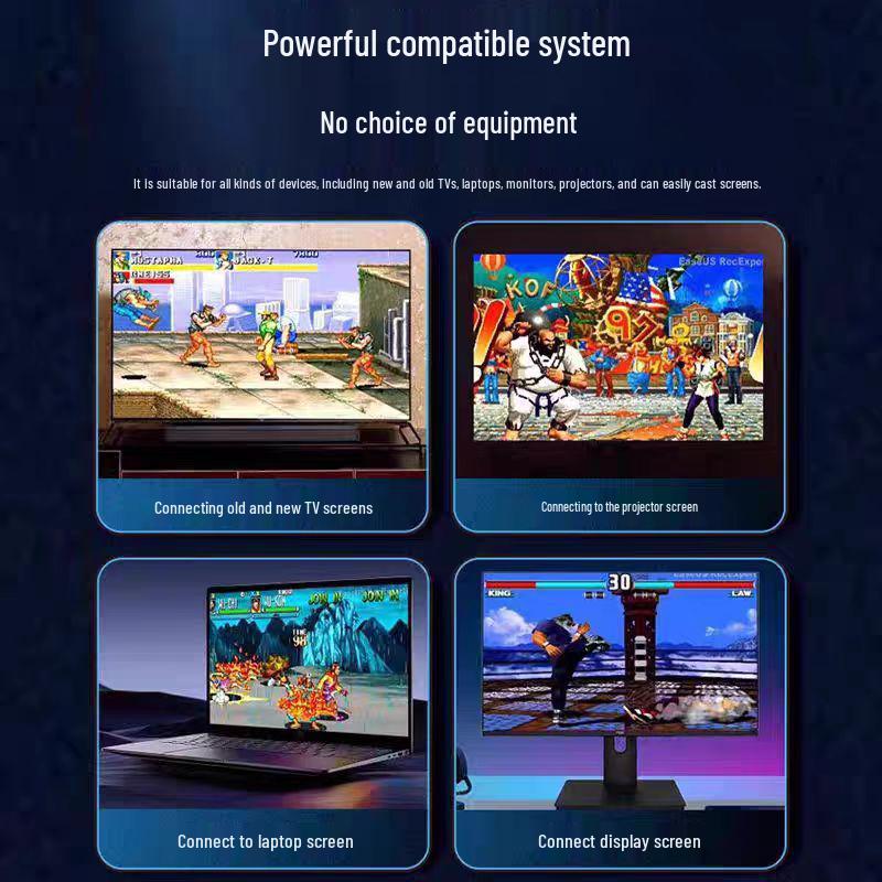 M15 Dual-Handle Mini Console: Supports PS1, HD TV Gaming