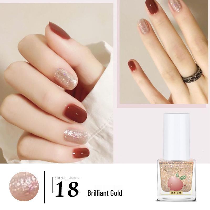 Eco-Friendly Peelable Water-Based Nude Nail Protector Polish