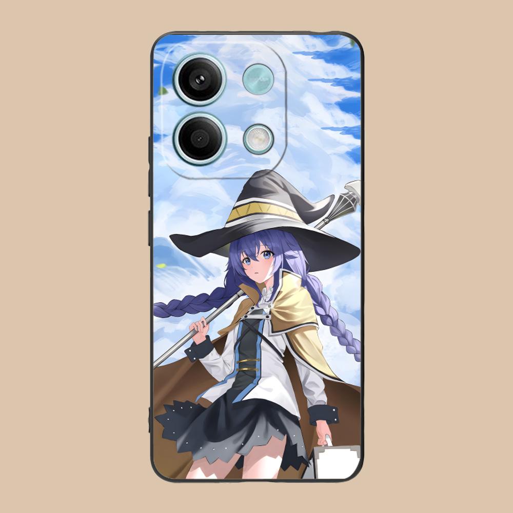 Mushoku Tensei Roxy Mobile Phone Case for POCO F7 F6 F5 F4 F3 F2 Pro GT C75 C71 C65 C61 C40 Pro Ultra Colorful Printing Cover