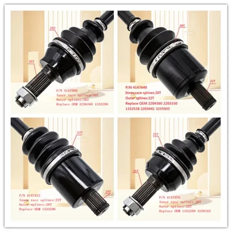 CV JOINT KIT for Polaris RZR XP 4 1000 TRAIL S 2205967 1333297 3236160 1333298 1333296 1333299 3236162 2208809 3235841 3239204