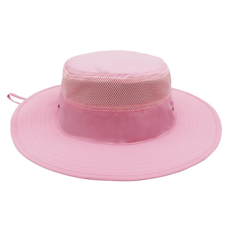 Outdoor hat sunscreen bucket hat basin hat spring and summer men's and women's big edge hat UV protection sun hat