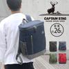 2023 Captain Stag Rucksack, 26L Quadratisch, 01318, Kinder, Herren, Jungen, Mädchen, Damen, Freizeit, Unisex (Marine)