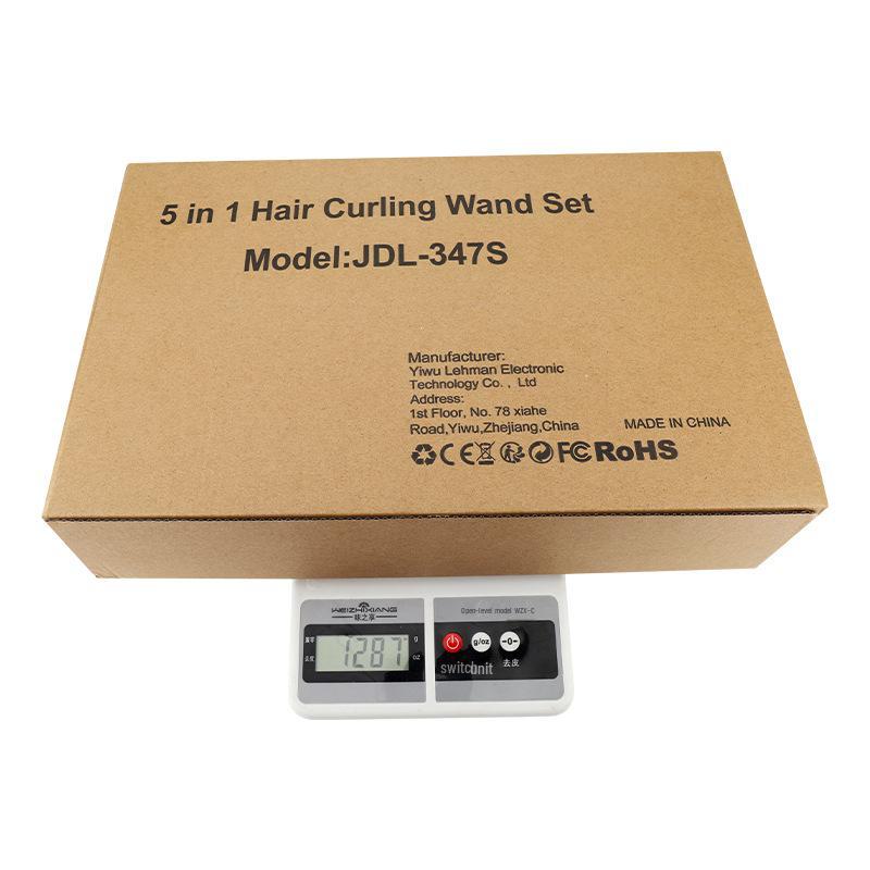 5-in-1 Multifunctional Hair Styler Set with EVA Storage Bag