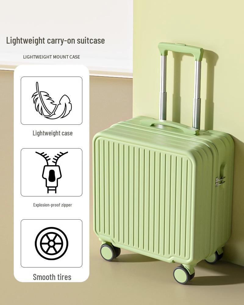 Valiză multifuncțională de 18 inch pentru fete, de cabină, cu încuietoare TSA și spațiu de depozitare de 20 inch