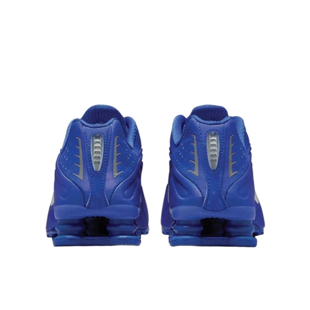 Nike Shox R4 Racer Blue Metallic Silver
