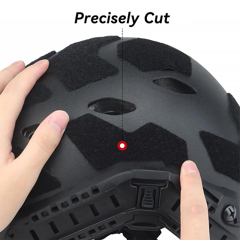 11pcs FAST Helmet Magic Sticker Airsoft Helmet Patches Hook and Loop Sticky for FAST Tactical Helmet Accessories