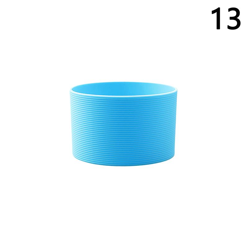 Silikonový protiopařovací protiskluzový kryt na kávový šálek Univerzální kónický závitový návlek na šálek Hrnček Keramický Skleněný kryt na šálek