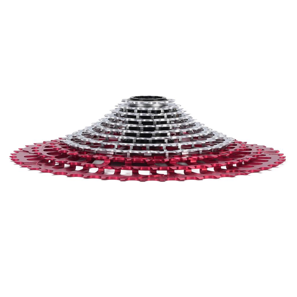 Bike Cassette   Light 10 to 50T 12 Speed CNC Hollow   Cassette Flywheel Replacement for XD Freehub