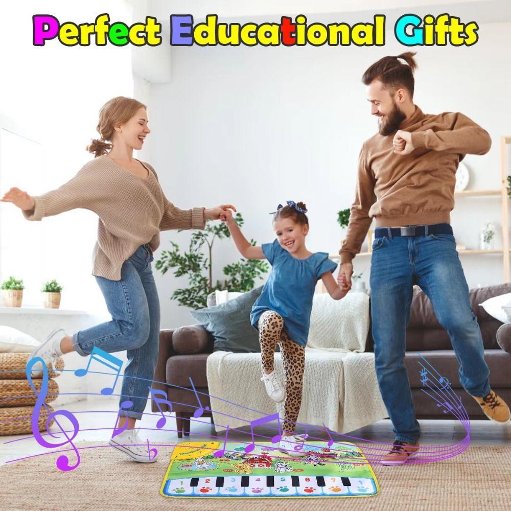 Early Education Musical Piano Mat Learning Music Electronic Musical Toys Girls/Boys
