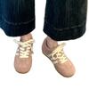 Retro Women's Shoes Spring New Flat-soled Sports Shoes Lightweight Casual Soft-soled Single Shoes