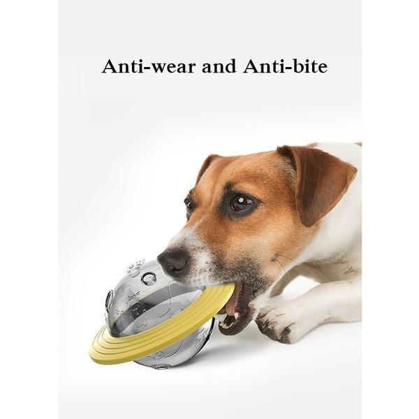 Pet Bite-resistant Flying Disc Dog Toy Flying Saucer Leaking Food Ball Educational Toy Dog Supplies