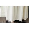 DIMANAF 2025 Spring Summer Plus Size Women New Skirts Vintage Elastic Pleated Elegant Long Skirts High Waist