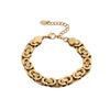 Hip Hop Retro Bracelet Titanium Steel Men'S Niche Design Heavy Industry Popular Bracelet