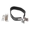 Motorcycle Exhaust Clamp Joint Narrow Band Exhaust Seal, 1 set