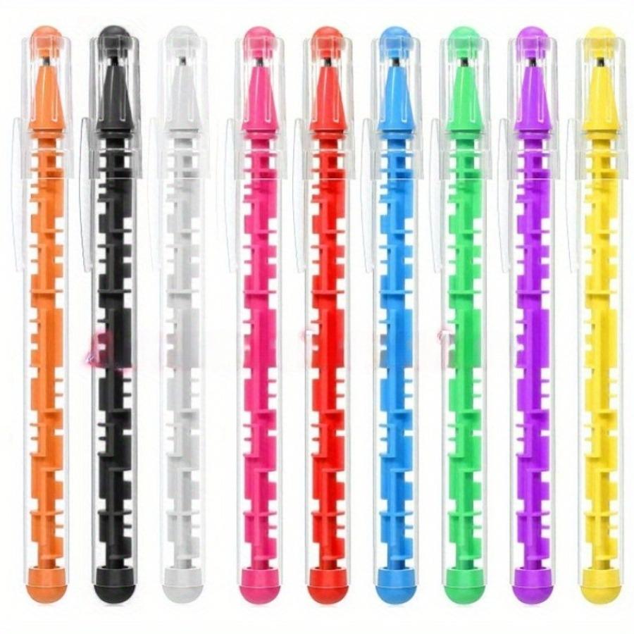 4pcs Creative Fun Maze Ballpoint Pens - A Novelty Learning Stationery Item, Suitable for Classroom and Office Writing Supplies, Student Prizes