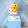 Adorable Cartoon Butter Bear Keychain Pendant: Cute Bag Charm & Couple Gift