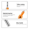1Set Carbon Steel Woodworking Countersink Router Bit Screw Extractor Remon Demolition For Wood Milling Cutter