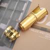 Tenor Saxophone Mouthpiece Metal Clip Cap Golden Musical Instrument Replacement Kit