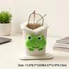 Cartoon Eyeglass Holders PU Leather Glasses Box Cute Glasses Case  Desk Organizer