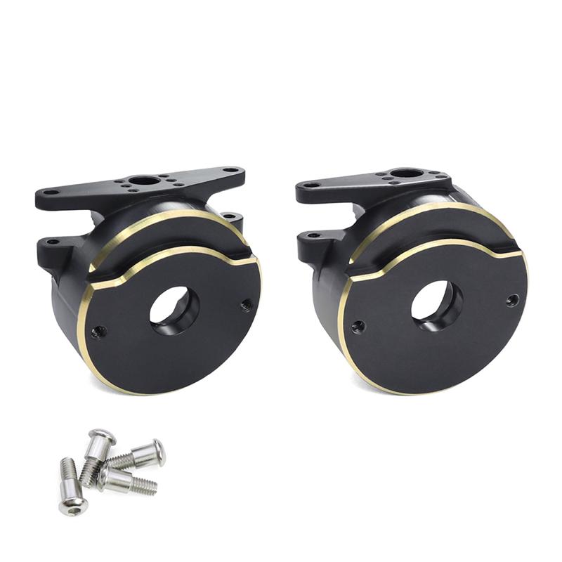 YSUN-For 1/10 Scale RC Car Brass Weight For Vanquish H10 Optic Model Upgrade Parts Accessory Set Brass Steering Knuckle
